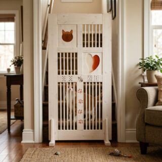 ■ 納品例 ～ペットゲートNo,1 ■

猫の侵入・脱出を防ぐ柵をレジンやレーザー彫刻などをして可愛らしく遊び心満載で製作・納品しました。

shop ◆ hakataya_craft
〒819-1124　福岡県糸島市加布里４丁目９-５
☎ 090-1343-7220　open 11:00-18:00
ホームページ　https://hakataya.net
……………………………………………………………………………………
#hakataya_craft #手作り家具 #手作り家具工房 #博多屋家具店 #糸島市 #糸島市の家具店#ログハウスのお店 #オーダー家具 #オーダー家具製作 #カントリー家具 #手作りカントリー家具 #パイン材の家具#手作りドア #木製ドア #木のドア #オーダードア製作 #オーダードア #猫ガード #脱出防止柵 #ペットゲート